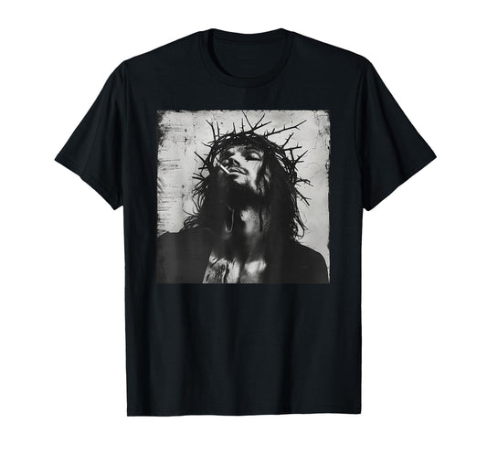 Cooler Jesus Christ Smokes, Resistance, Rebellious Jesus T-Shirt