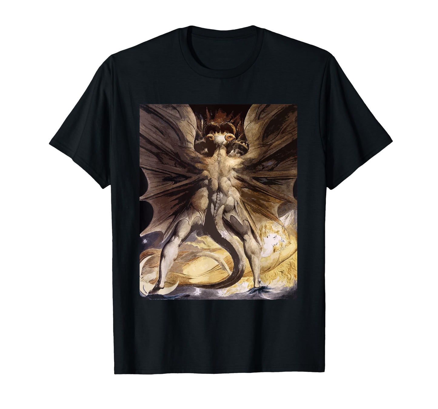 The Great Red Dragon by William Blake T-Shirt