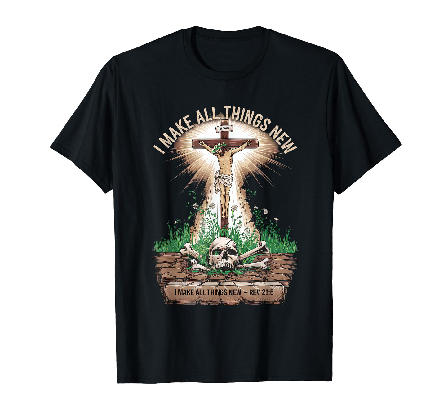 Bible Verse Tshirt Christian Faith Christianity Church Jesus T-Shirt