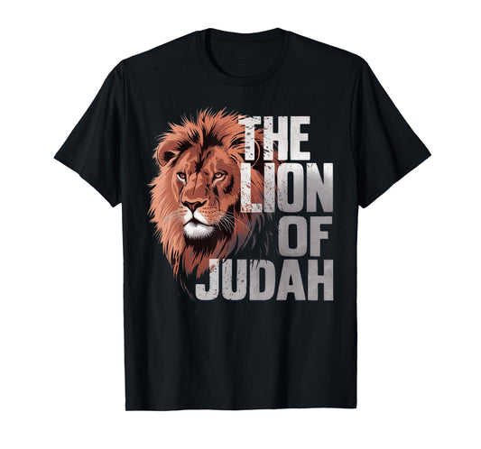 Lion of Judah Christian Cross T-Shirt