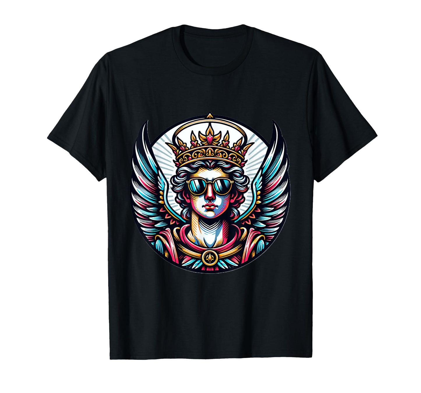 Gangsta Archangel Michael Costume Saint Michael T-Shirt