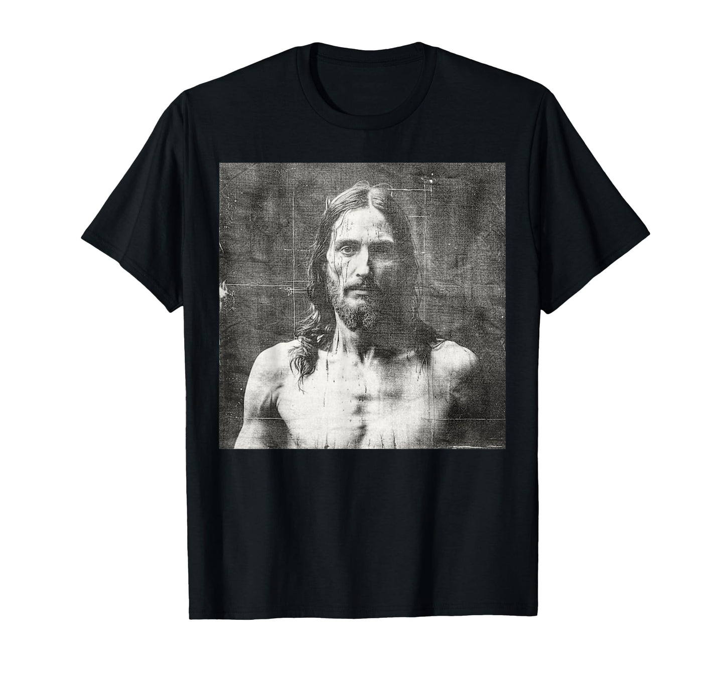 Vintage Jesus Shroud Of Turin T-Shirt
