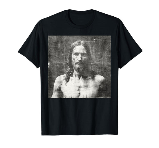 Vintage Jesus Shroud Of Turin T-Shirt