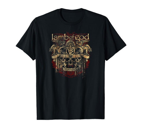 Lamb of God – Pure American Metal Gold T-Shirt