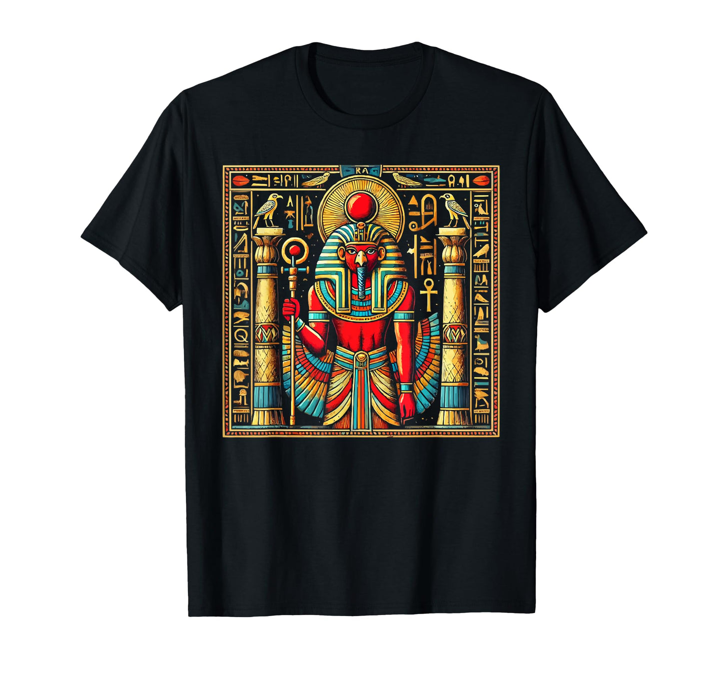 Thoth Egyptian God Egyptian Mythology Pyramid Ancient Egypt T-Shirt