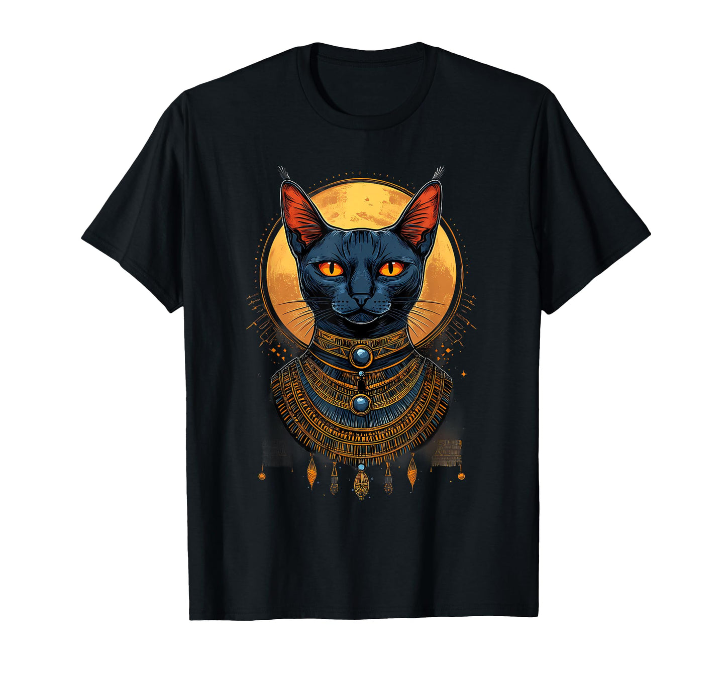 Egyptian God Ancient Egypt Bastet Cat Egypt Mythology T-Shirt for Men Women Kids