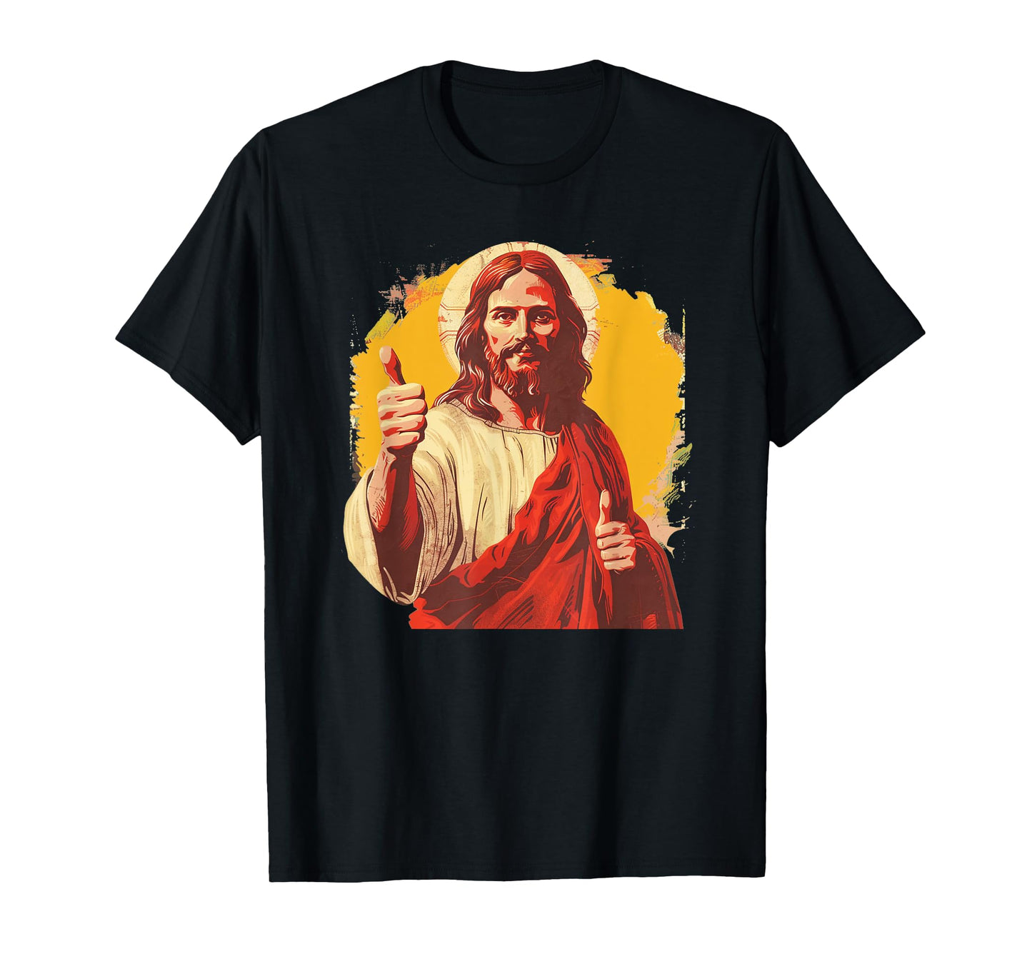 Pretty Jesus Christ with Thumb up T-Shirt