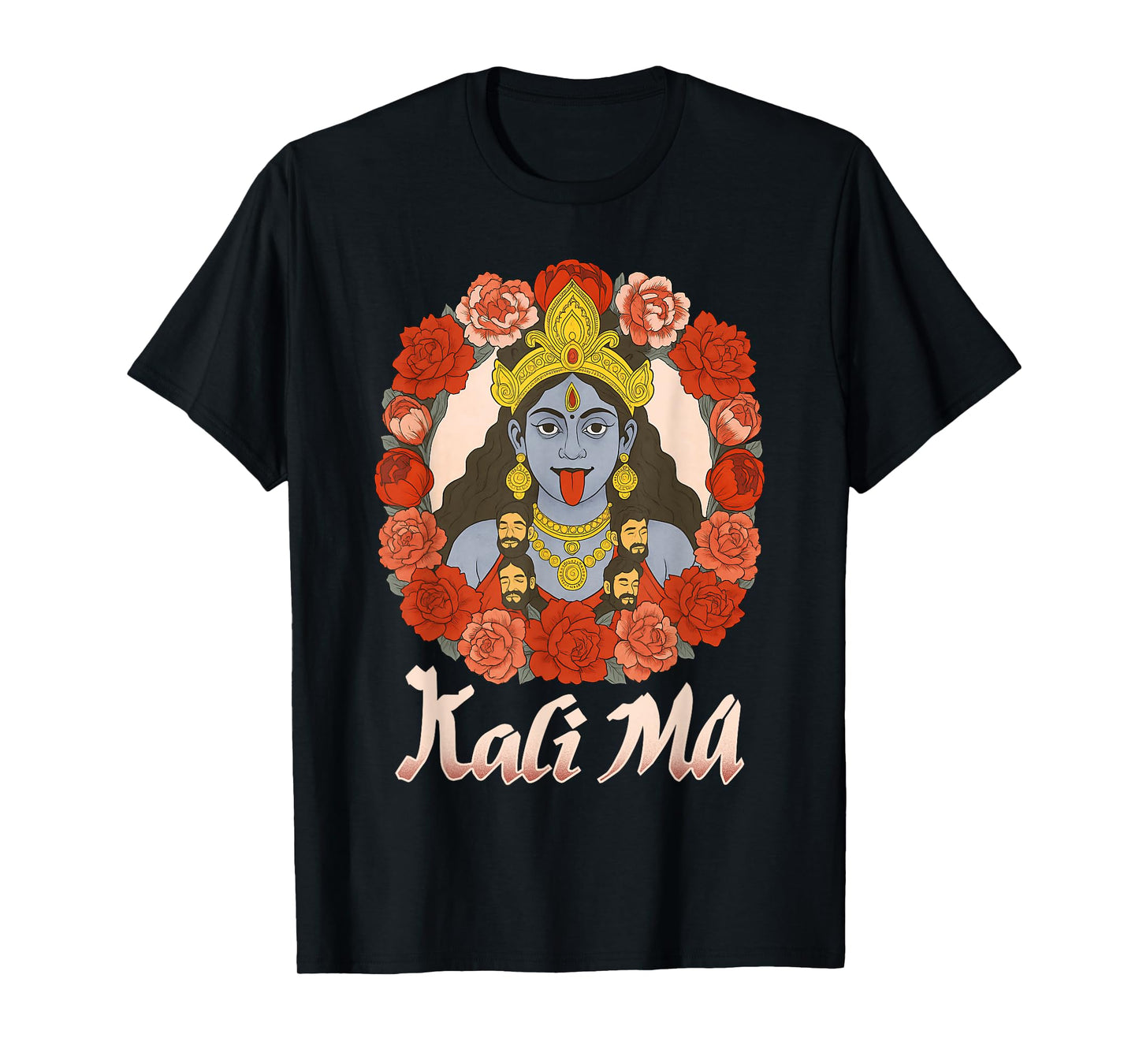 Kali Ma Hindu Goddess Of Death Indian Spiritual Kali Ma T-Shirt