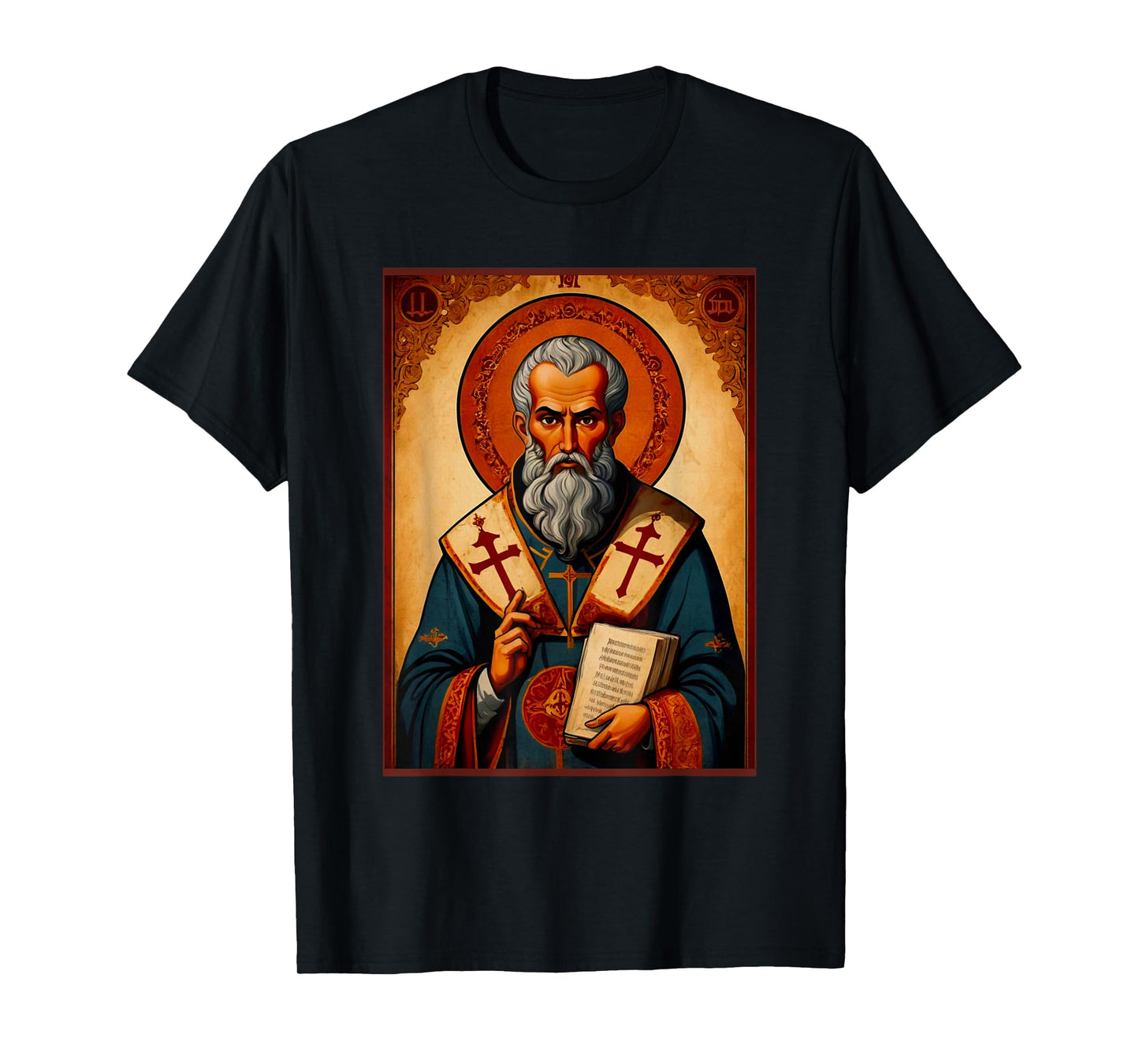 St. Ignatius of Antioch Greek Eastern Orthodox Byzantine Art T-Shirt