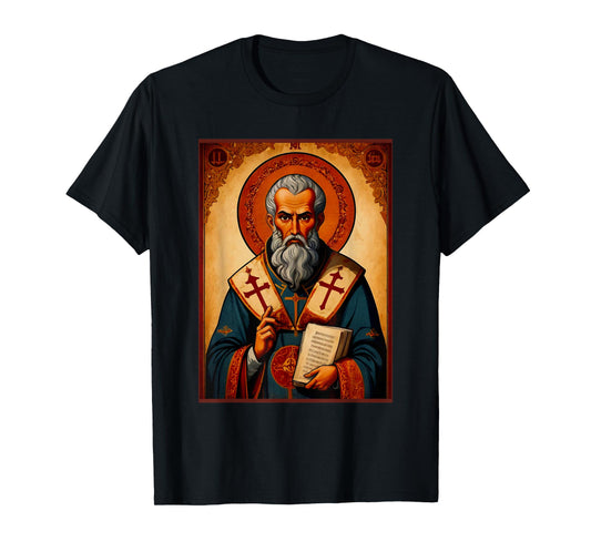 St. Ignatius of Antioch Greek Eastern Orthodox Byzantine Art T-Shirt