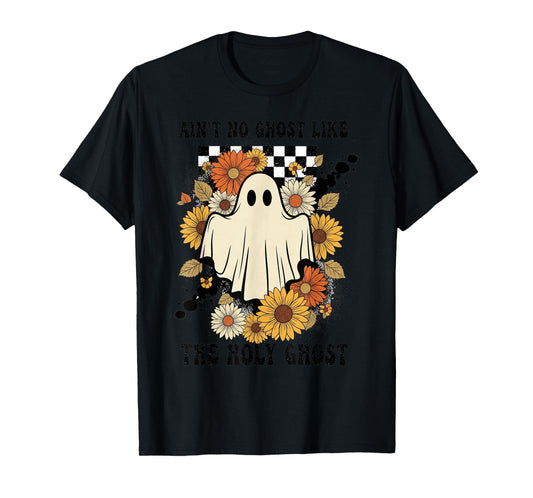 Funny Faith Ghost Retro Humor Design T-Shirt