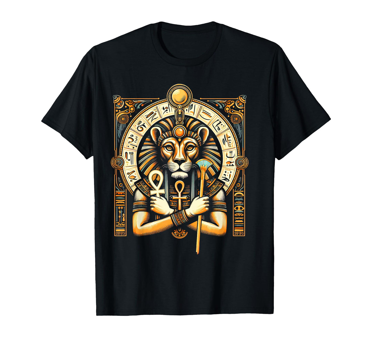 Egyptian Mythology Lioness Egypt Ancient Goddess Sekhmet T-Shirt