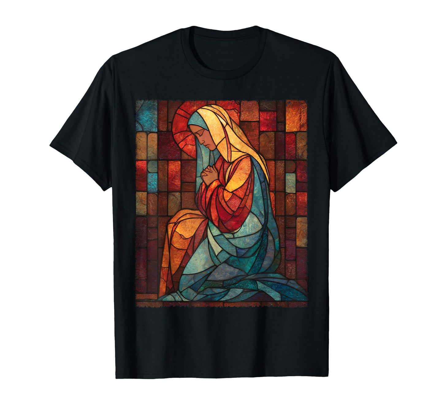 Vintage The Virgin Mary Praying T-Shirt