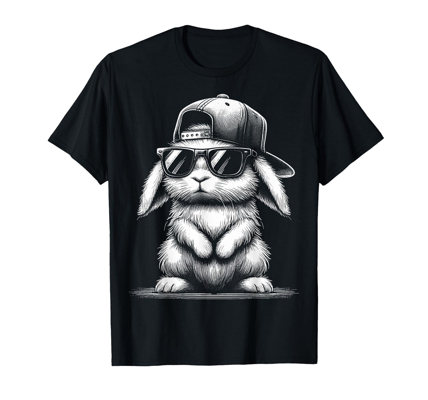 Happy Easter Day Bunny Face Easter Day T-Shirt