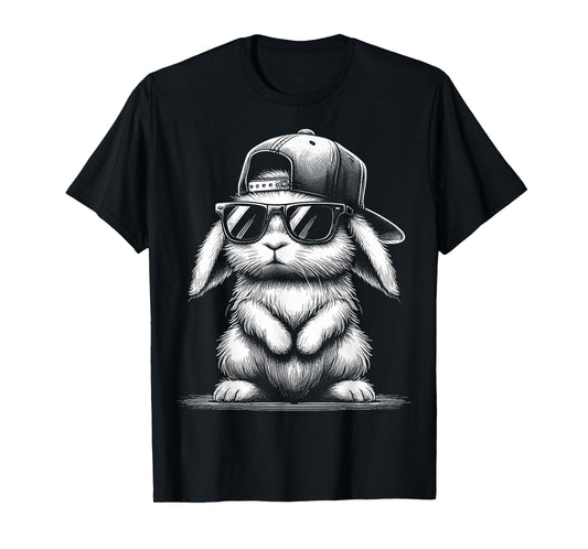 Happy Easter Day Bunny Face Easter Day T-Shirt
