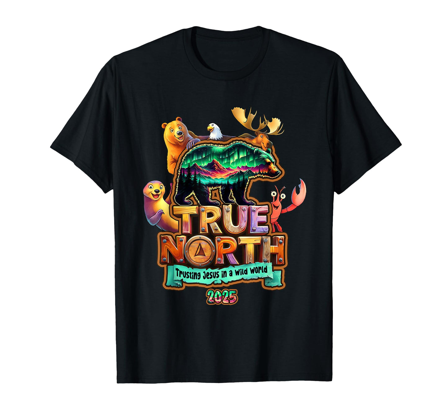 True-North VBS 2025 Trusting Jesus Wilderness Christian T-Shirt