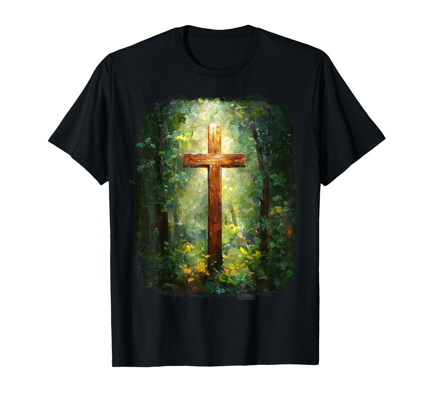 Resurrection Sunday Cross of Jesus Christ Christian Faith T-Shirt