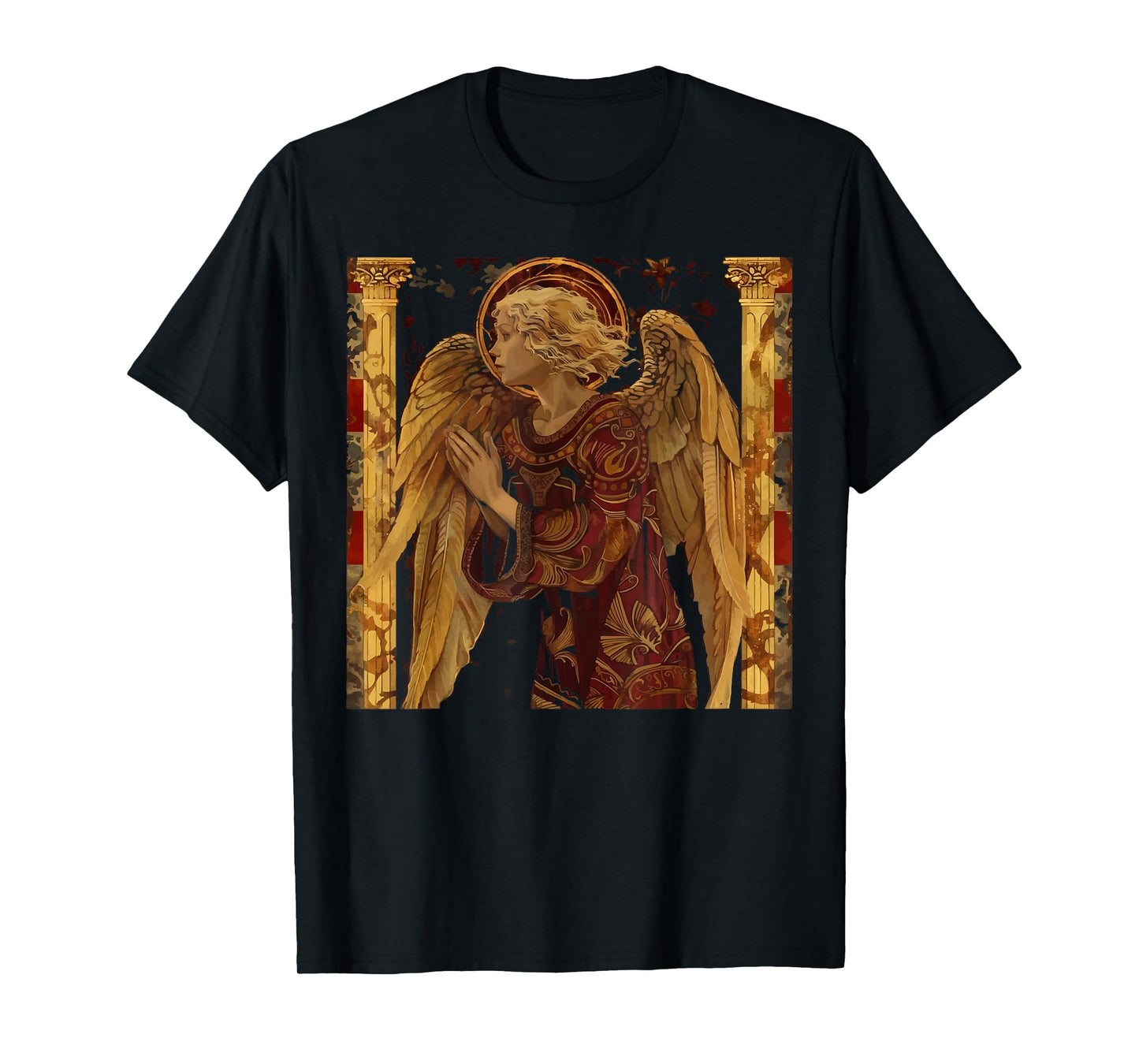 Archangel Gabriel Catholic Christianity Guardian Angel T-Shirt