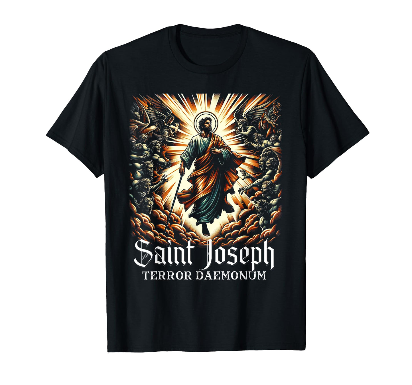Saint Joseph Catholic Father And Worker T-Shirt