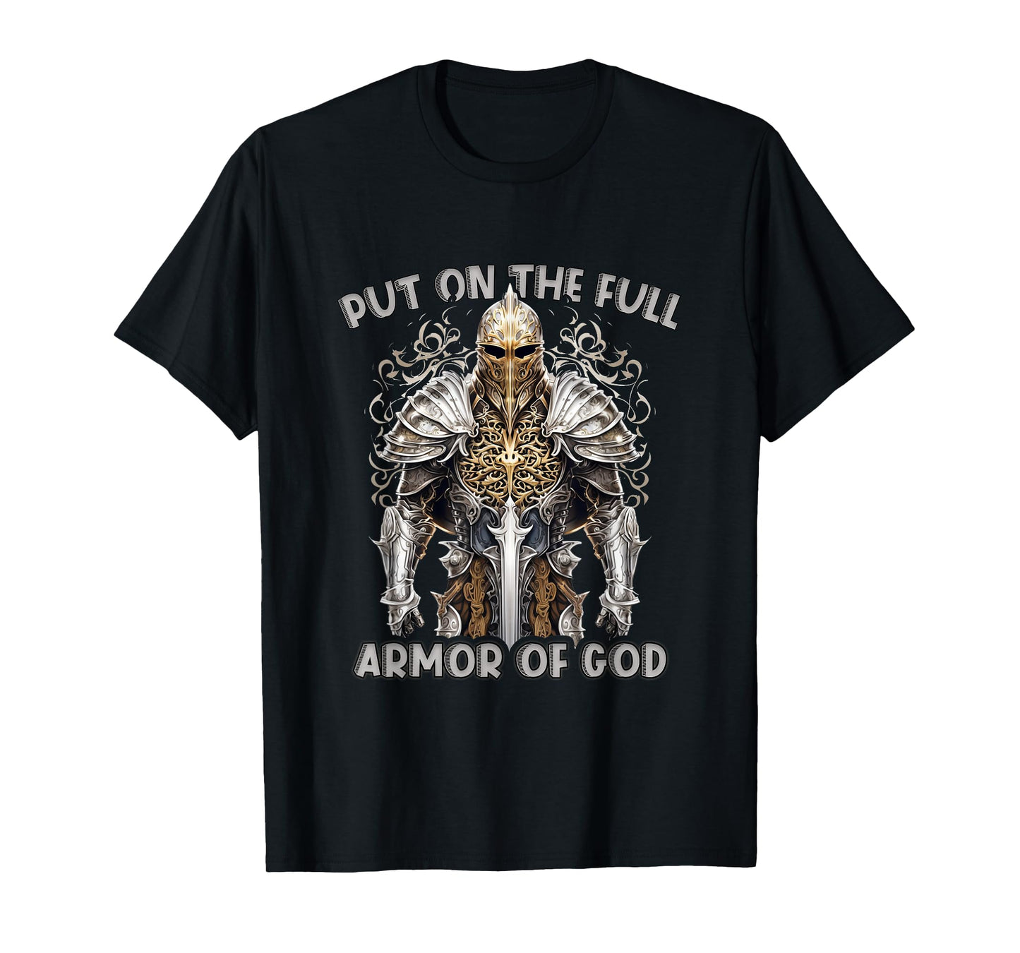 Armor of God Christian Bible Verse Religious T-Shirt