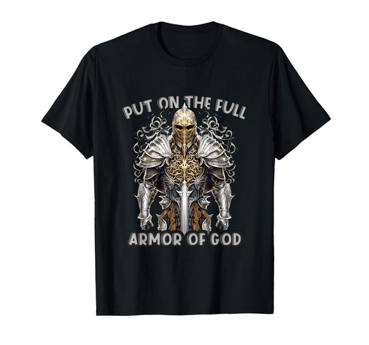 Armor of God Christian Bible Verse Religious T-Shirt
