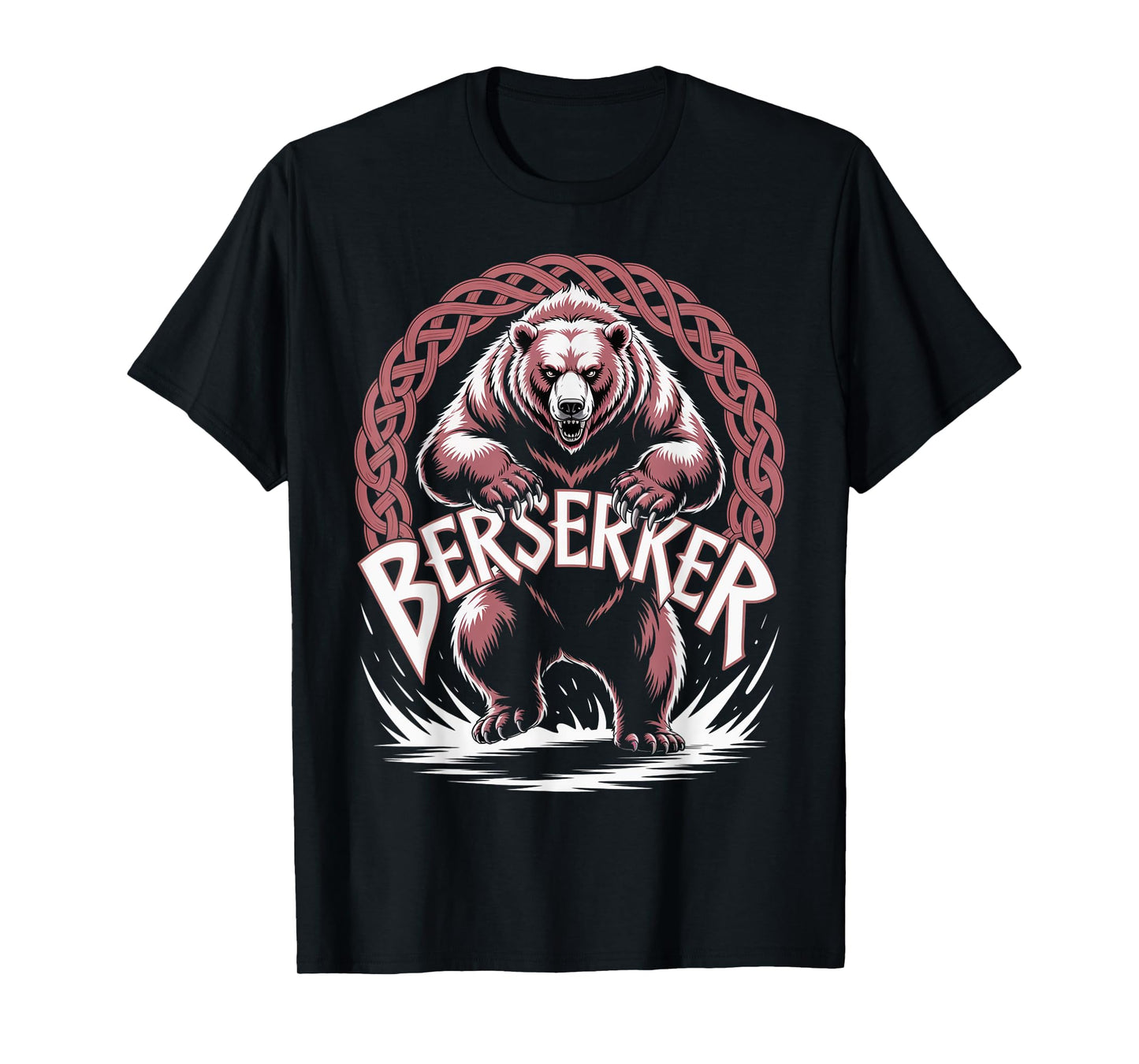 Viking Berserker Bear Norse Warrior T-Shirt