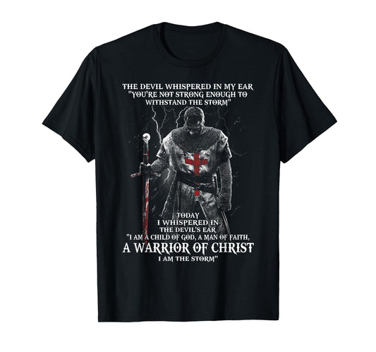 A Warrior of christ Tshirt T-Shirt