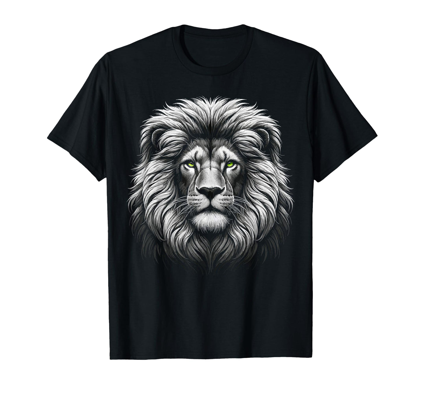 Lion with Green Eyes T-Shirt
