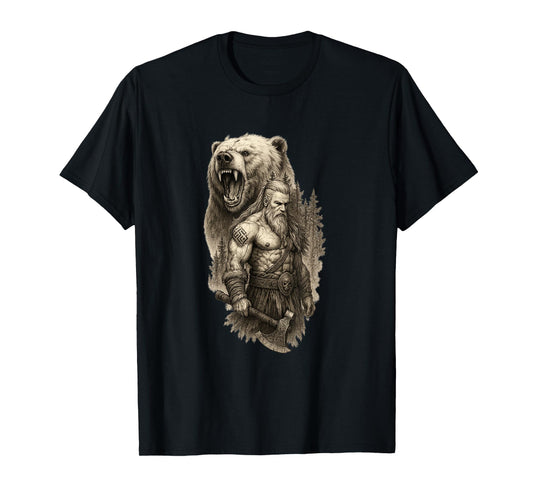 Viking Vegvisir Viking Celtic Germanic Valhalla Compass T-Shirt