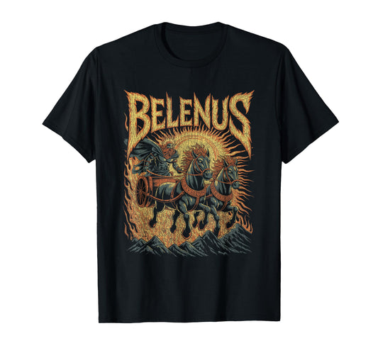 Belenus Celtic Sun God Solar Chariot Mythology T-Shirt