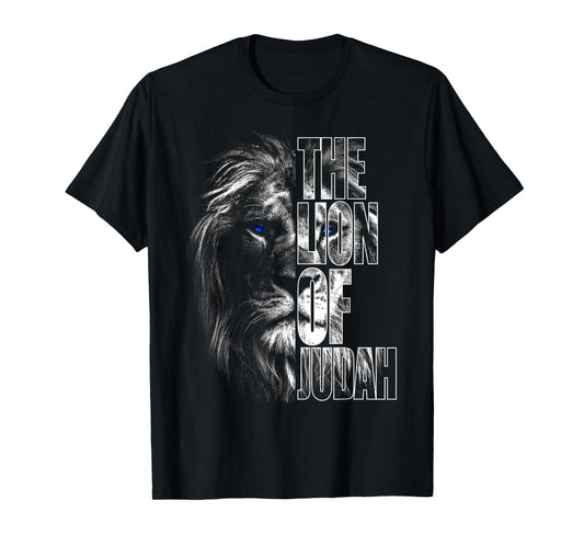 Lion of Judah Jesus Christian Faith Over Fear T-Shirt