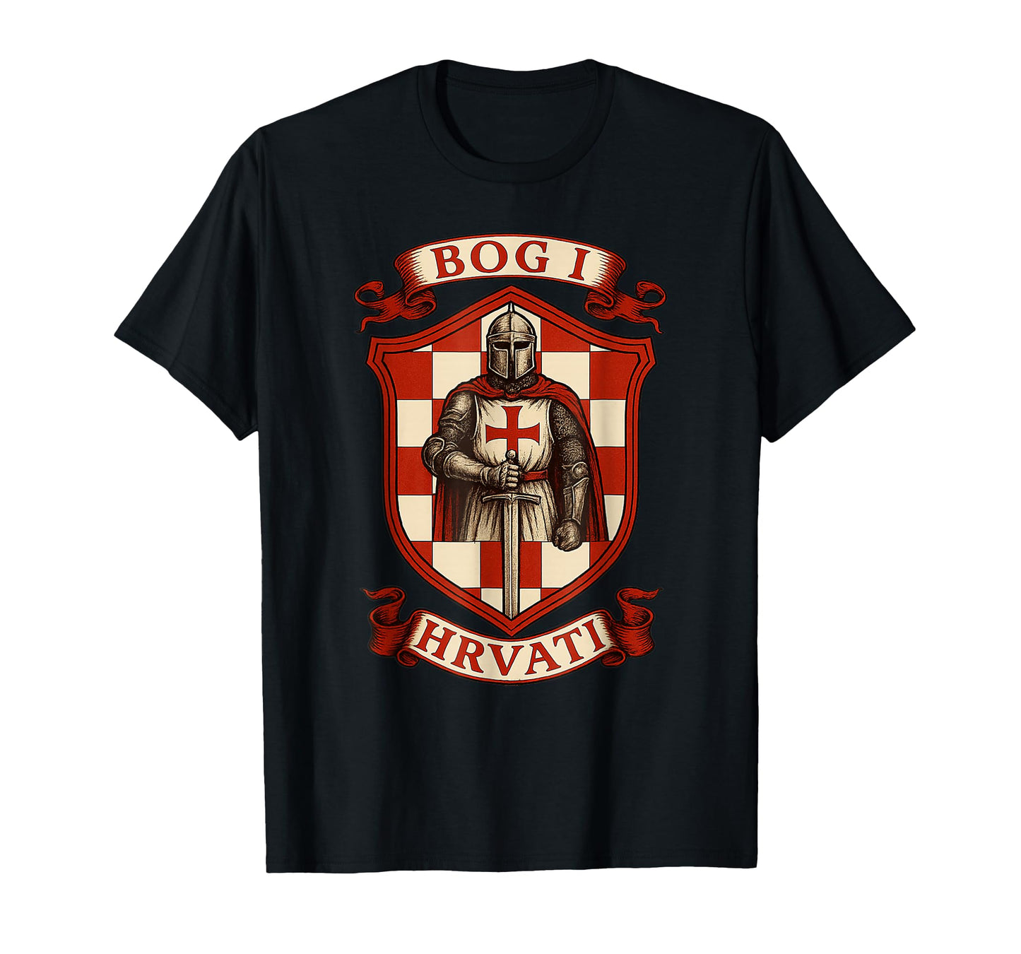 Bog I Hrvati - God and Croats Saying Croatia T-Shirt