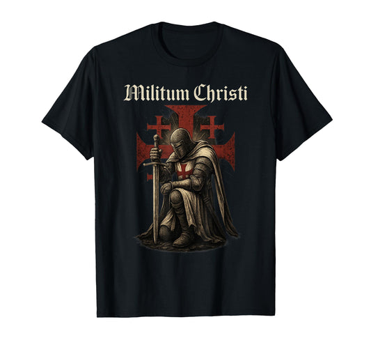 Militum Christi - Catholic Templar Knight T-Shirt