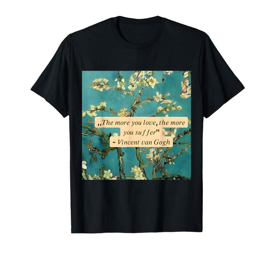 Almond Blossom Vincent Van Gogh Fans Famous Artist Tribute T-Shirt