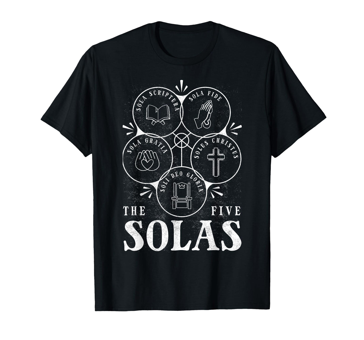 Sola Scriptura - Protestant, Christian Reformation, 5 Solas T-Shirt