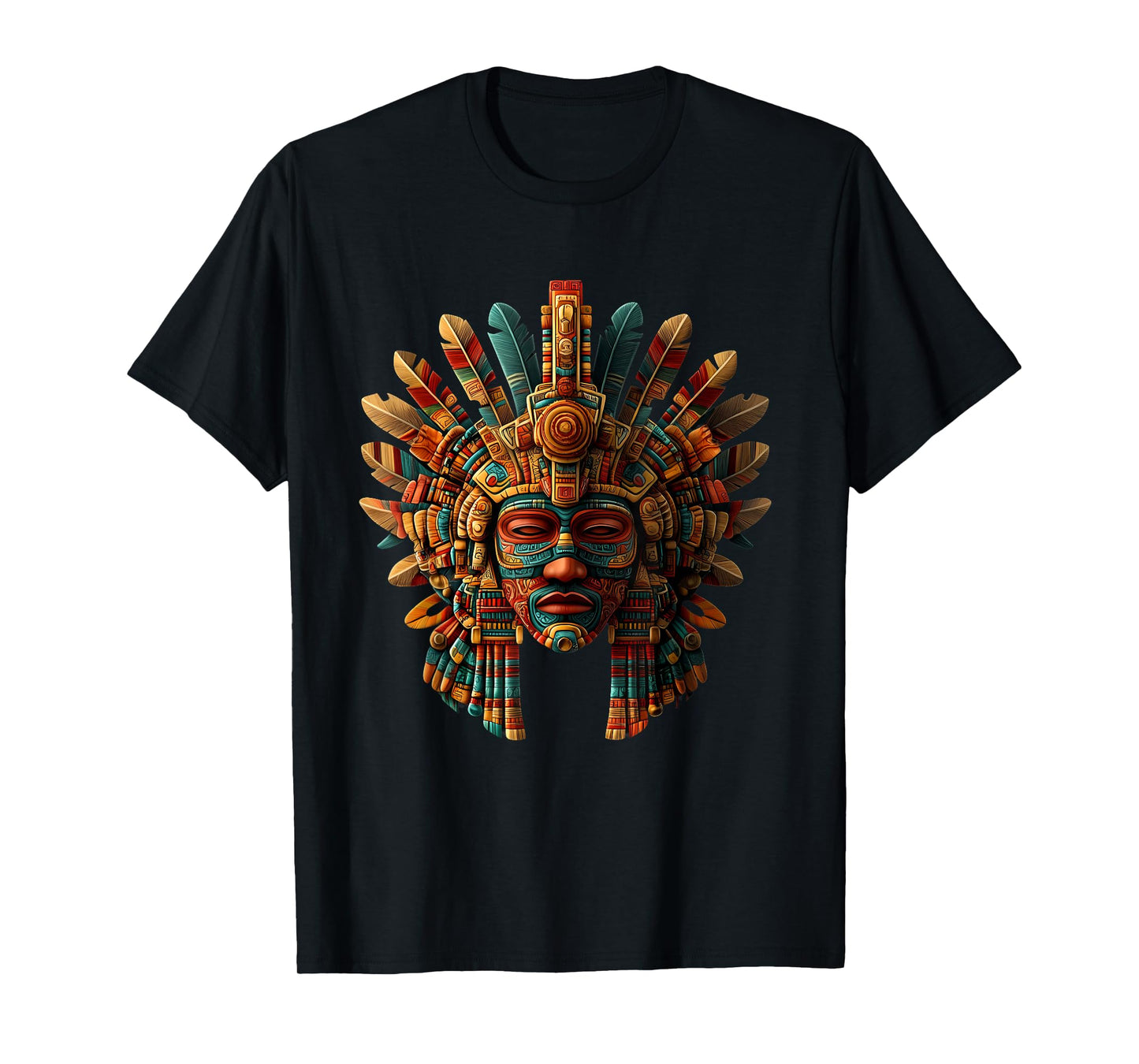 Aztec God Toltec Inca Mayan Mexican Mythology Quetzalcoatl T-Shirt