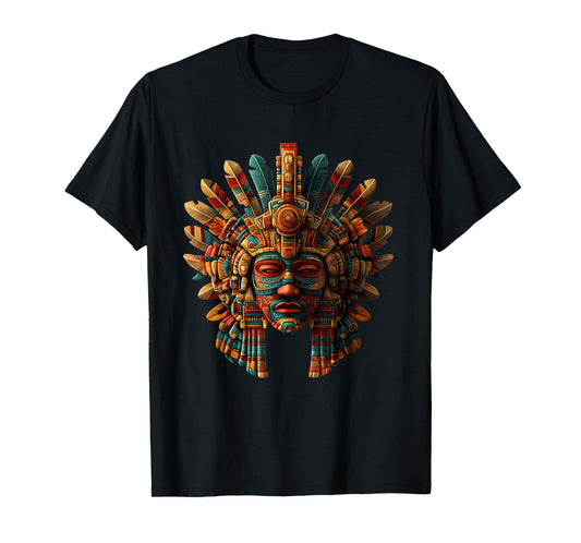 Aztec God Toltec Inca Mayan Mexican Mythology Quetzalcoatl T-Shirt