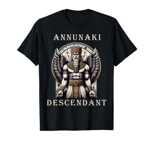 Annunaki Descendant Alien God Ancient Sumerian Mythology T-Shirt