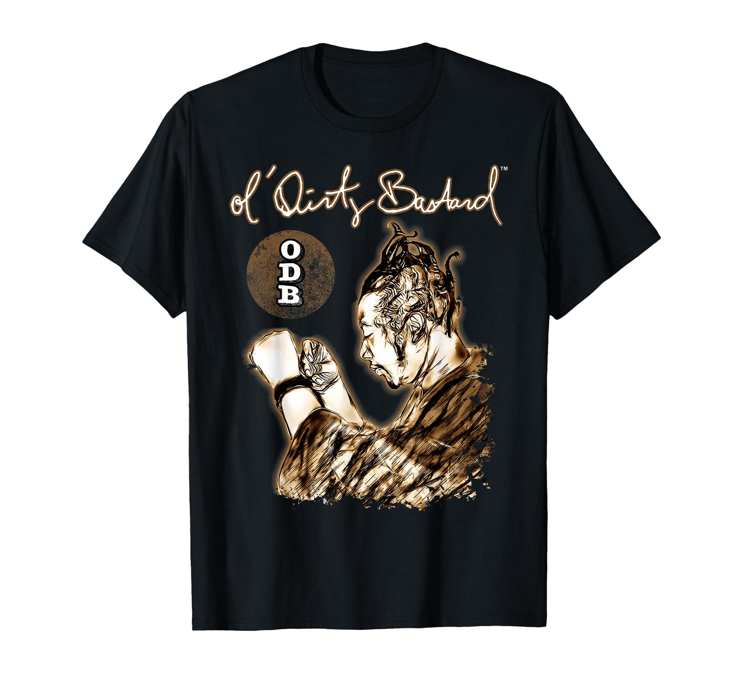 ODB Ol Dirty Ba--ard Official Hip Hop Graffiti Rap Mural T-Shirt