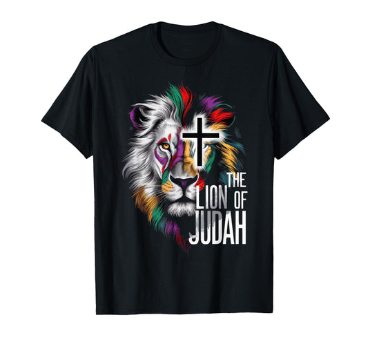 Jesus Lion of Judah Christian Faith for Men and Women T-Shirt