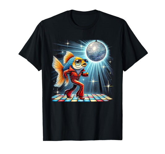 Aesthetic Fish Disco T-Shirt