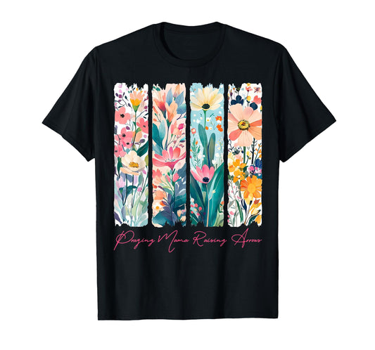 Praying Mama Raising Arrows Christian Mama Mother’s Day T-Shirt