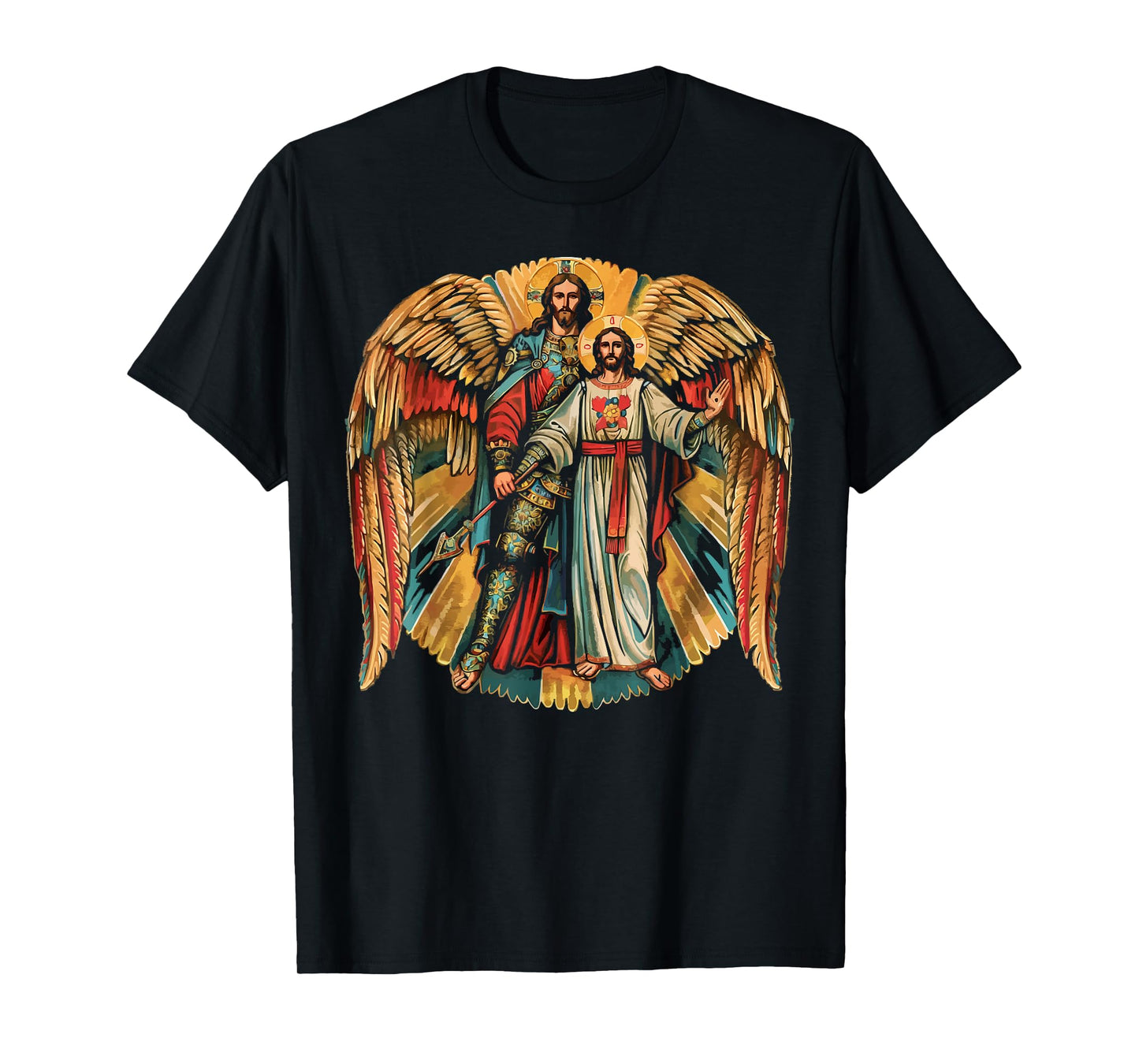 Archangel Gabriel Catholic Christianity Guardian Angel T-Shirt