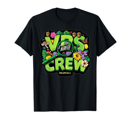 VBS Crew Magnified VBS 2025 Smallest Insects Christian T-Shirt