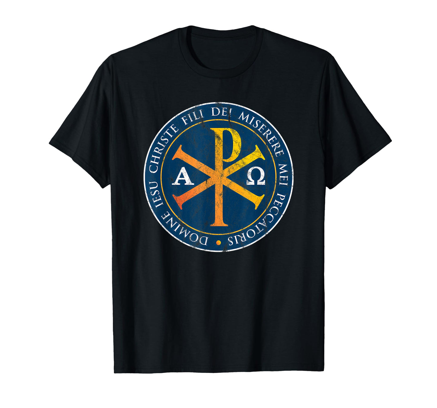 Christogram Jesus Gifts for Catholics Christian Gifts Cross T-Shirt