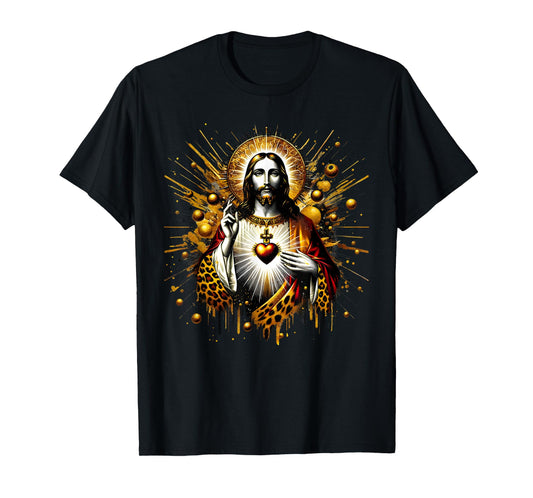 Sacred Heart of Jesus Catholic Devotion Faith T-Shirt