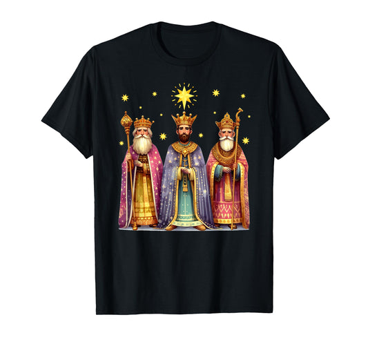 Feliz Dia De Reyes Epiphany Three Kings Day Los Reyes Magos T-Shirt