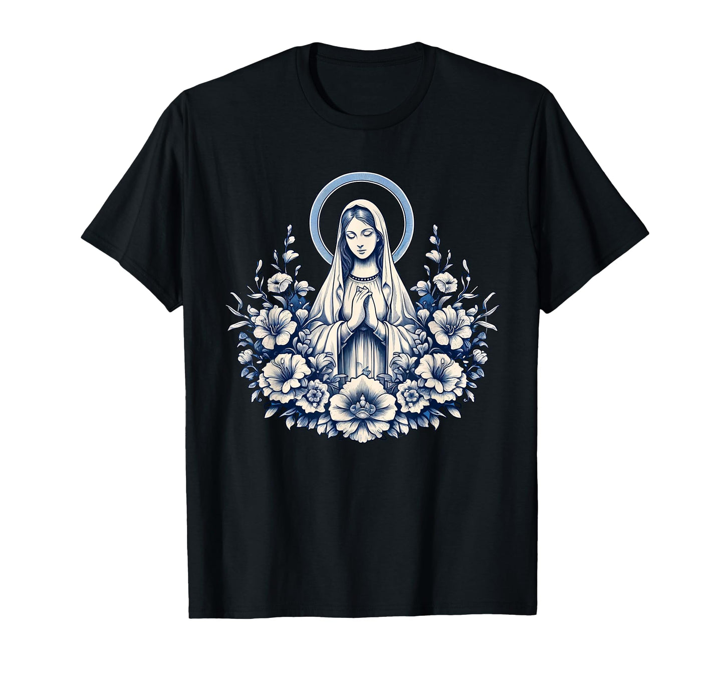Our Lady of Lourdes Powerful Symbol Mother Mary Saint Mary T-Shirt