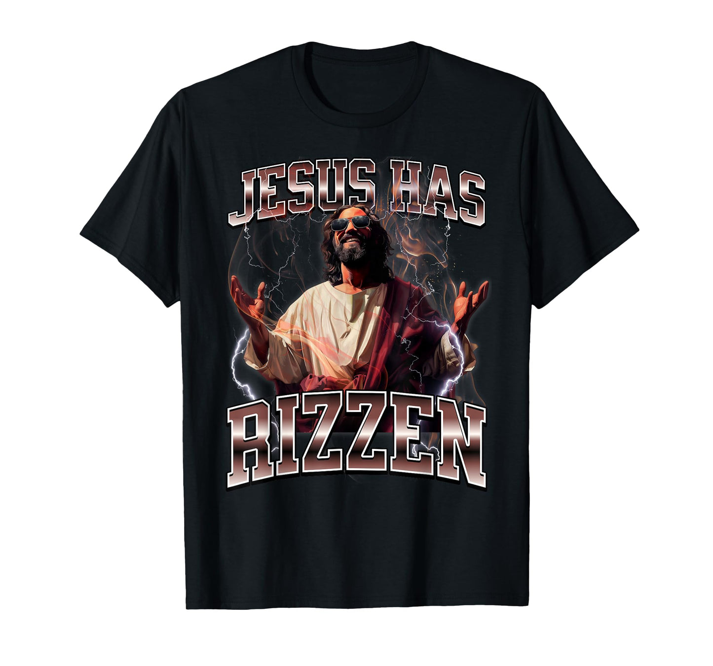 Jesus Has Rizzen T-Shirt