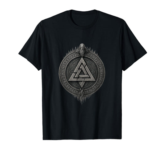 Viking Vegvisir Viking Celtic Germanic Valhalla Compass T-Shirt